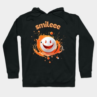 Smile Shirt, A Positive Mood, Smiley Snow, Sweet T-shirt, Happy Shirt Hoodie